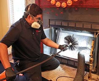 diy chimney cleaning